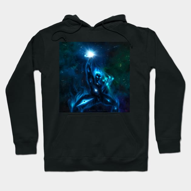 Light up infinity Hoodie by NicoSketchArt